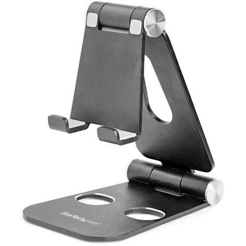 StarTech.com Phone and Tablet Stand - Foldable Universal Mobile Device Holder - 