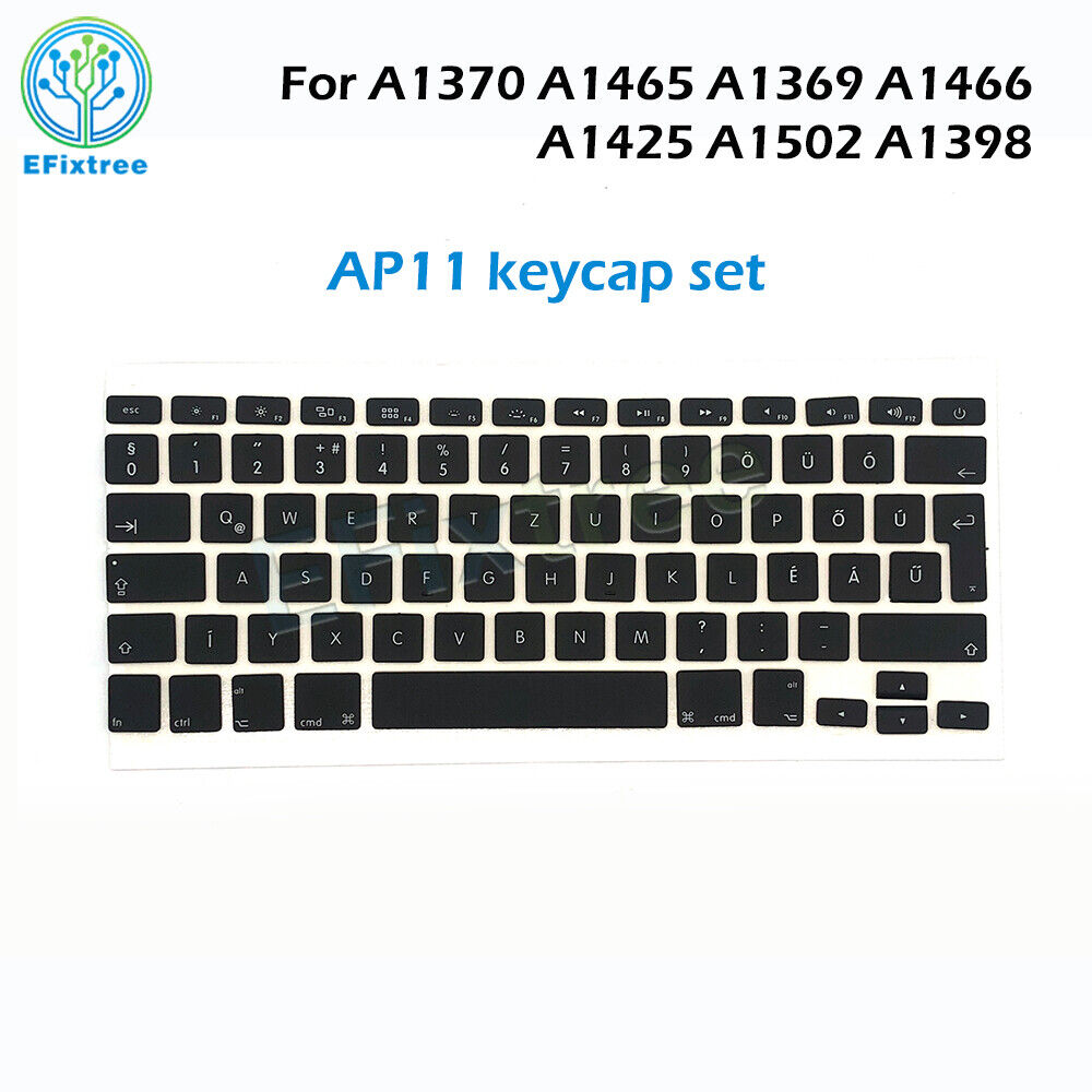 AP11 Keycap set For Macbook A1370 A1465 A1369 A1466 A1425 A1502 A1398 Keys 