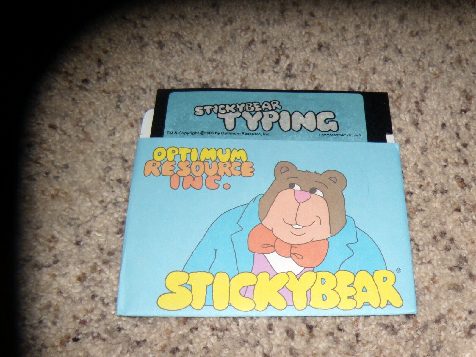 Stickybear Typing for the Commodore 64 on 5.25\