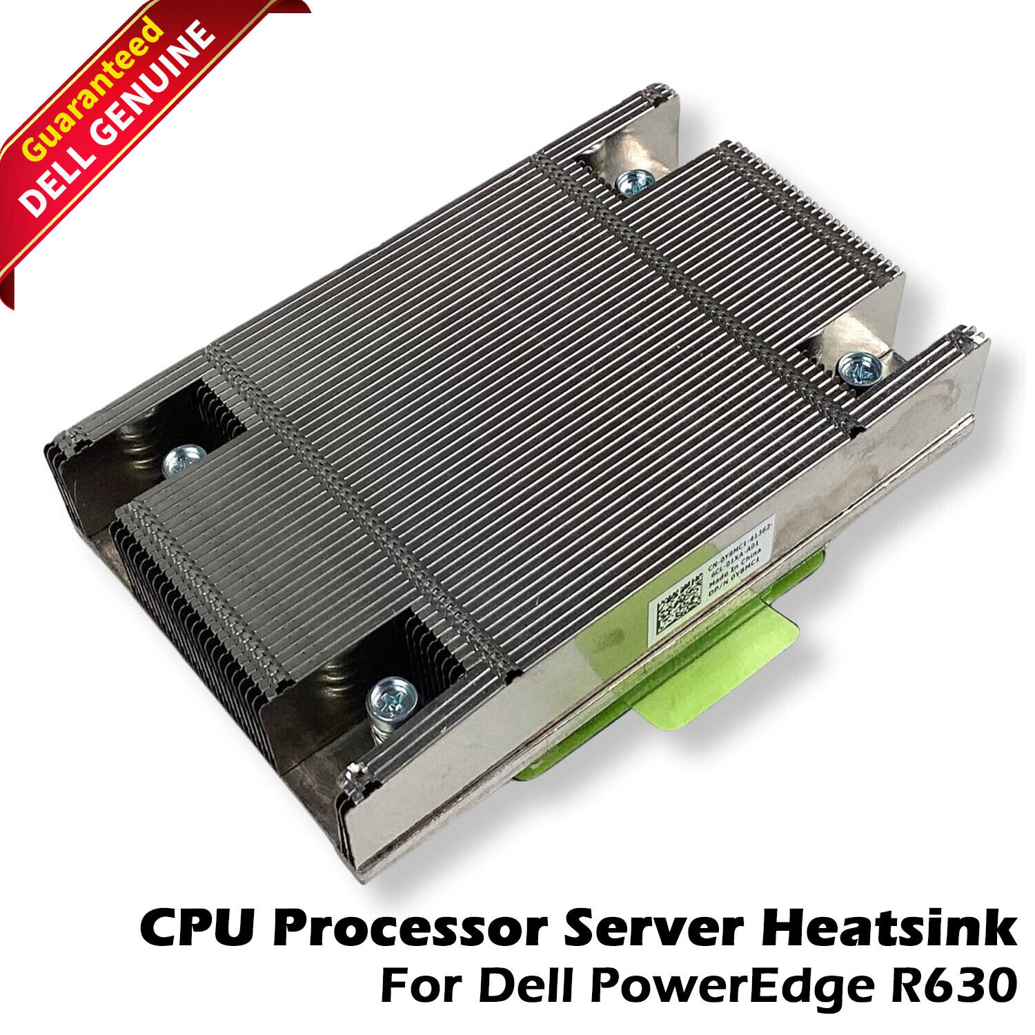 NEW Y8MC1 0Y8MC1 DELL 160W CPU PERFORMANCE HEATSINK FOR DELL POWEREDGE R630