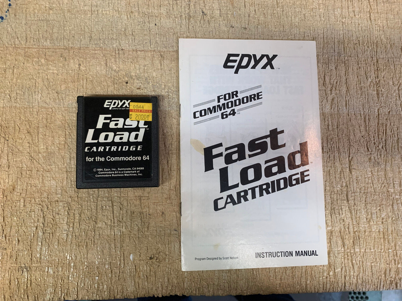 Commodore 64 128 - EPYX FAST LOAD CARTRIDGE - Rare C64 Cart