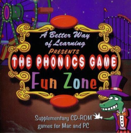 The Phonics Game: Fun Zone PC MAC CD learn to read sound rules words carnival