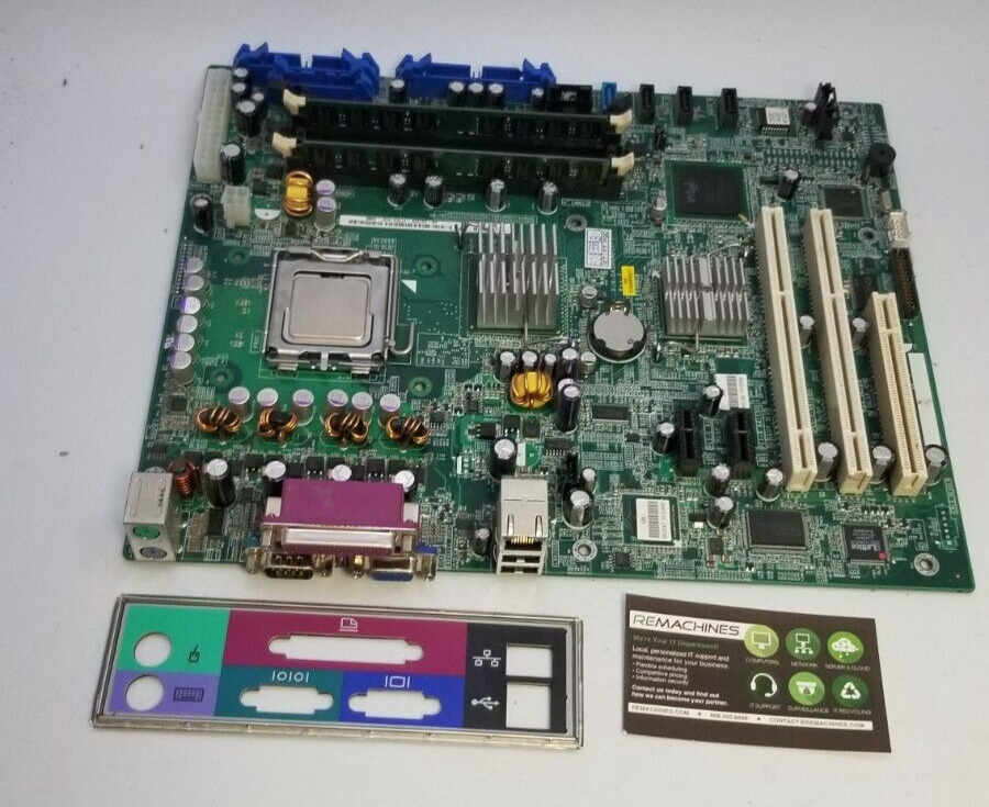 Dell PowerEdge 800 Desktop Motherboard PE800 Pentium 4 @2.89GHz with IO Shield