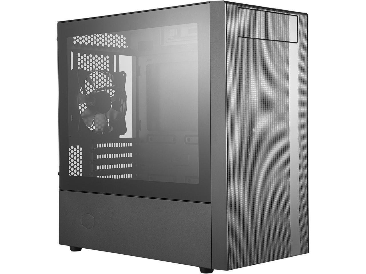 Cooler Master MasterBox NR400 Micro-ATX Tower with Front Mesh Ventilation, Minim