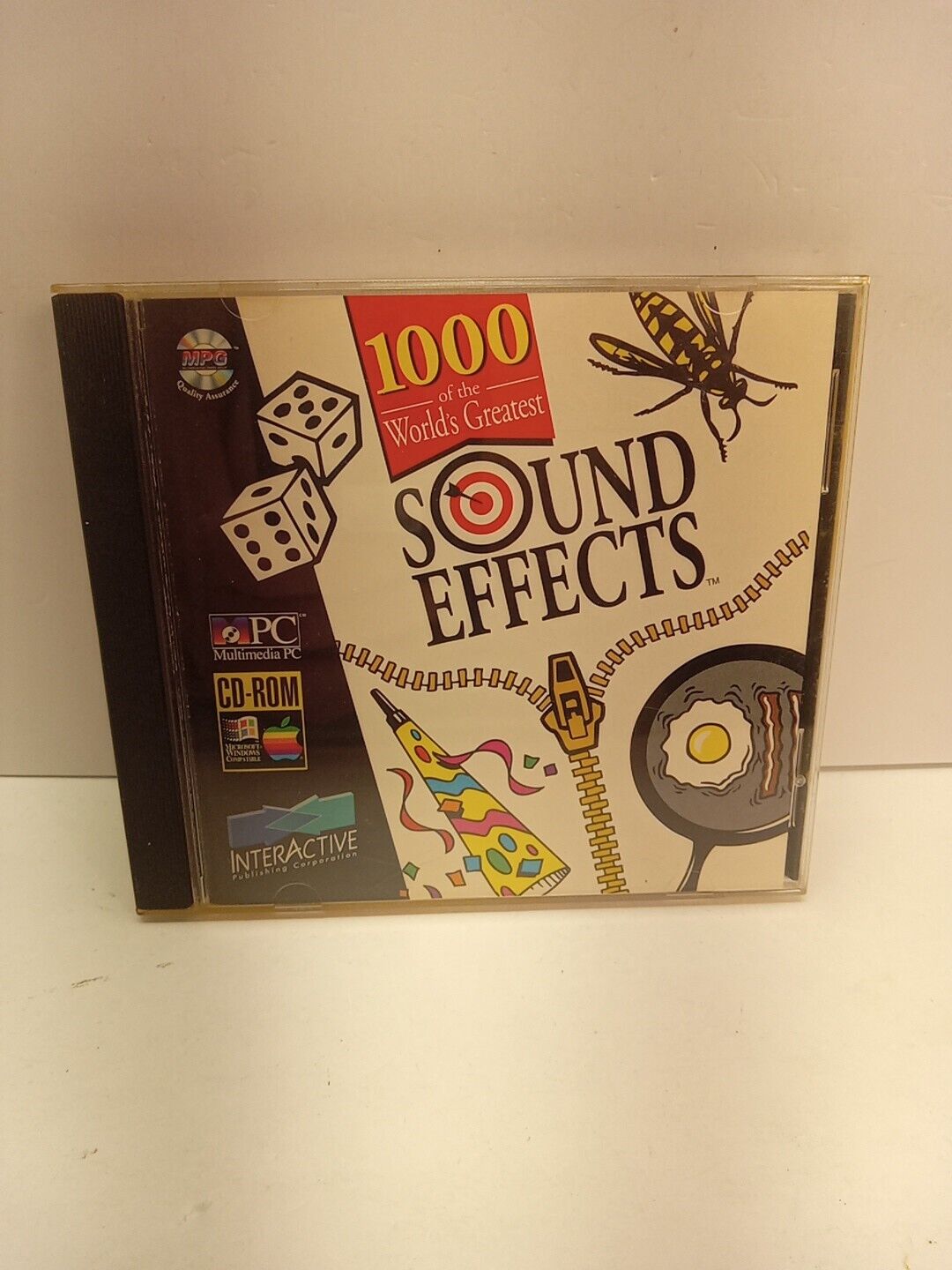 1000 of the World's Greatest Sound Effects (PC CD ROM, 1994, Interactive)
