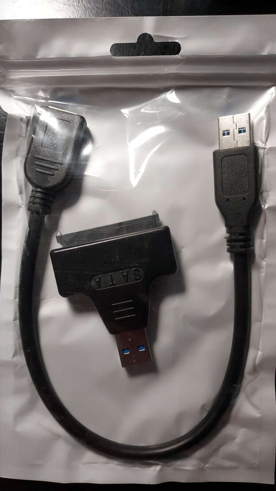 USB 3.0 to SATA SSD HDD 22 Pin 2.5 inch Hard Drive Adapter Converter Cable