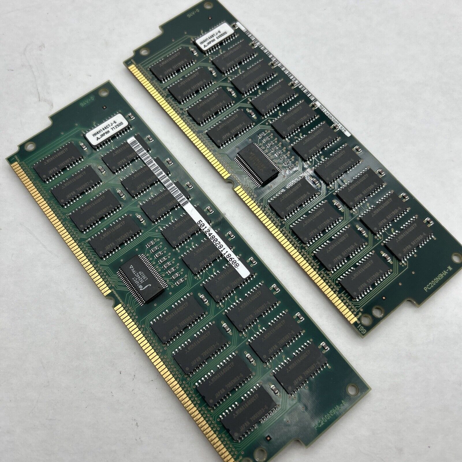 SUN Micro 501-2480 SPARC 128MB Kit 2pcs 64MB Memory 200 Pin MH4M144BTJ-6