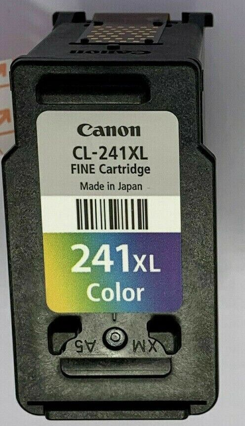 Genuine Canon CL-241XL Color Ink Cartridges - High Yield for Superior Quality