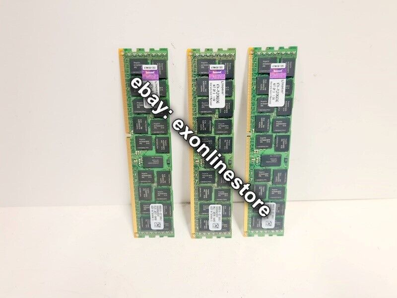 KTH-PL313K3/24G - 24 GB Kit (3x8 GB Modules) 1333MHz DDR3 PC3-10600 ECC DIMM
