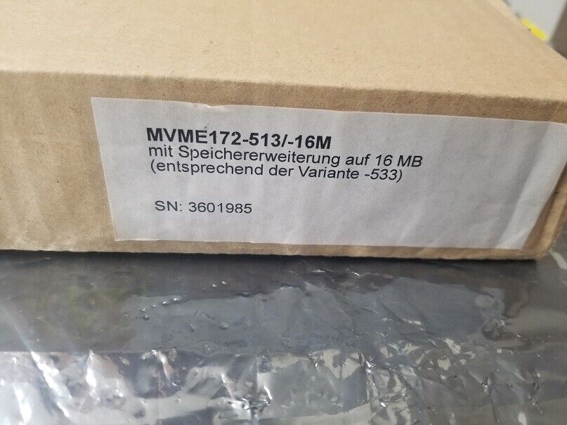Motorola MVME172-513 VME Board || One Year Warranty 