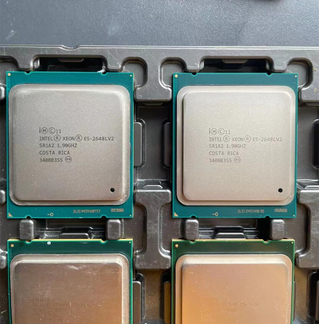 Intel Xeon e5-2648l v2 1.9ghz (2.5ghz) ten cores sr1a2 lga2011 CPU processor