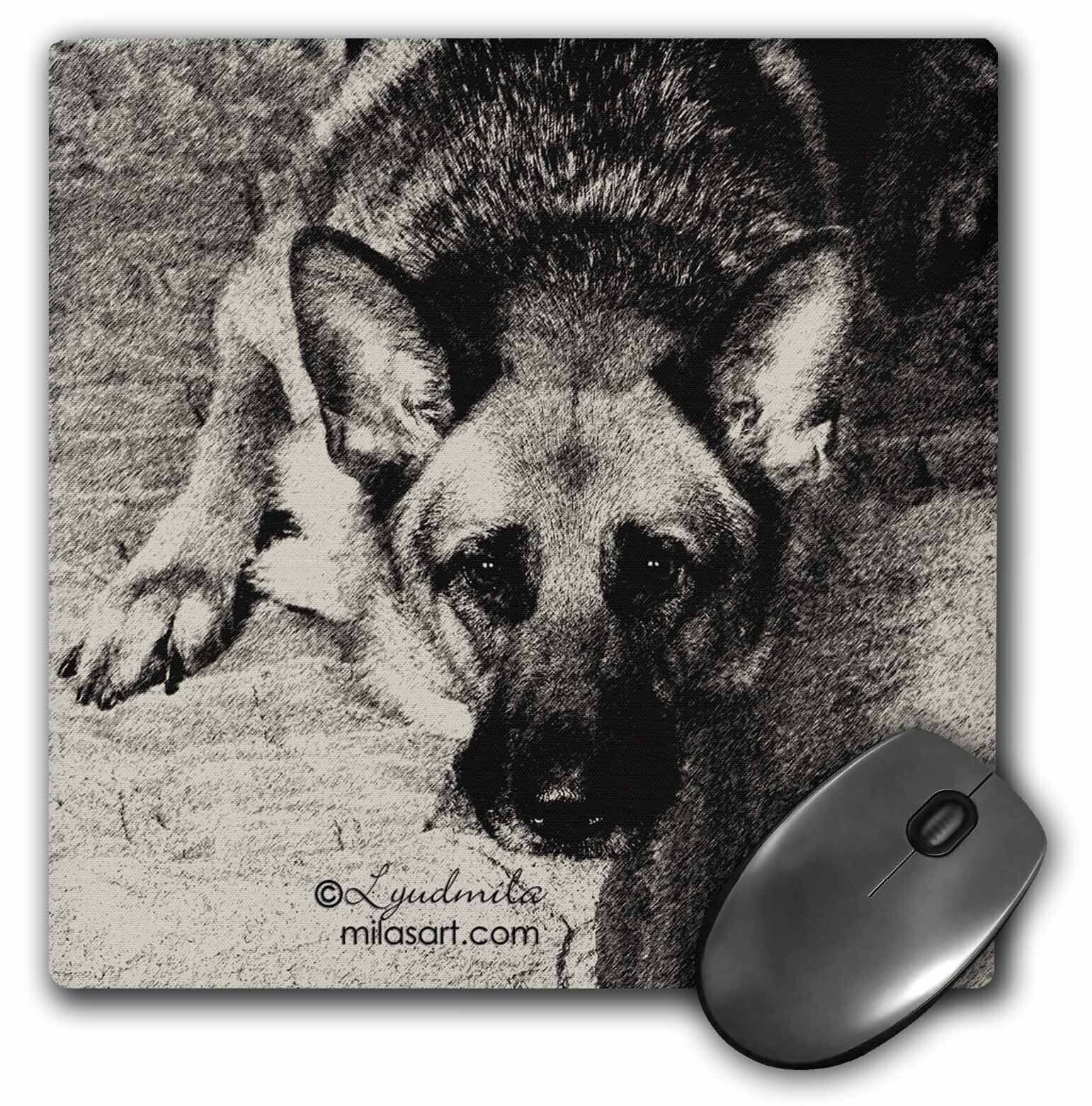 3dRose German Shepherd  MousePad