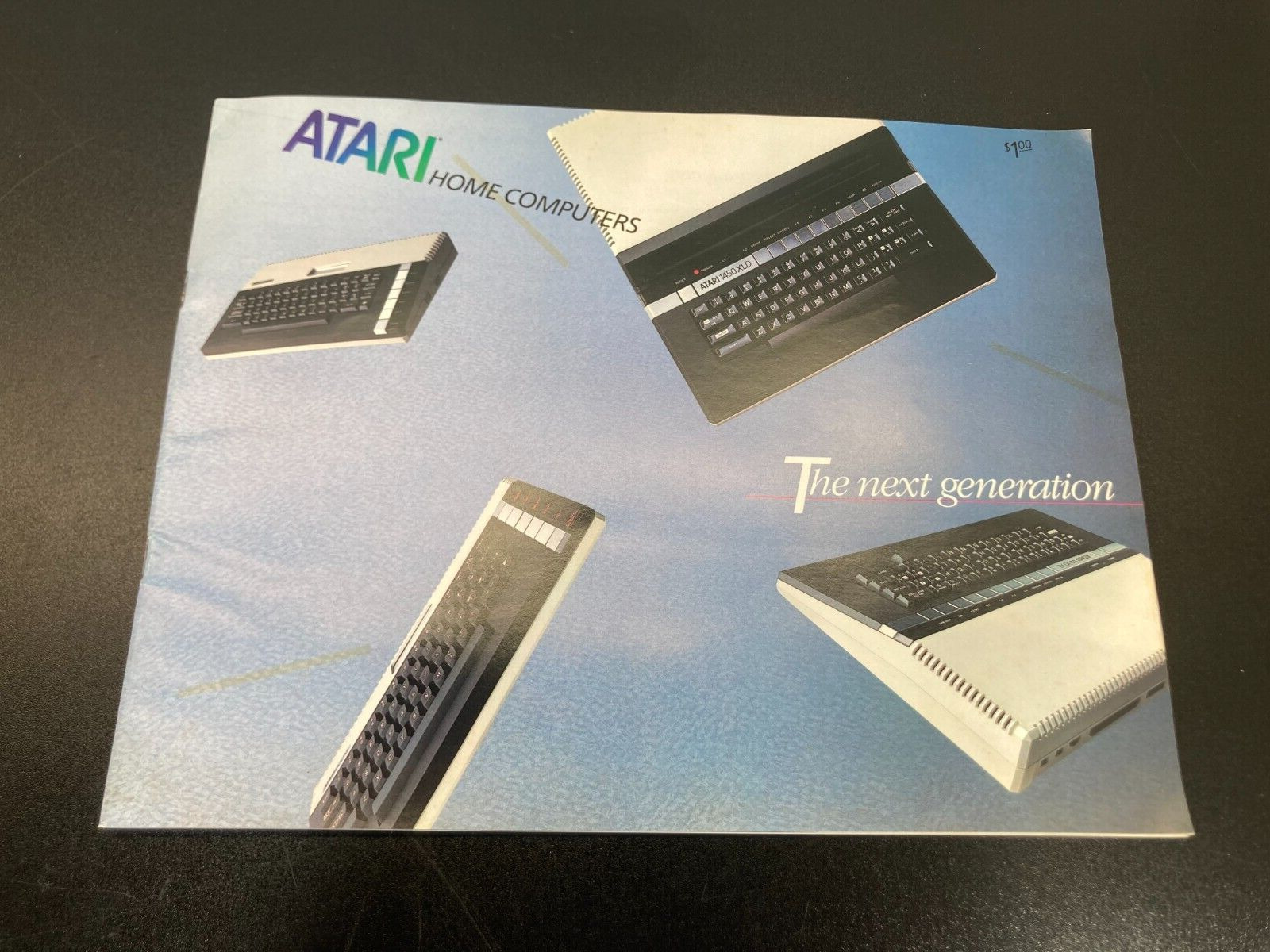 Atari Home Computers The Next Generation Catalog Brochure CUT SEE PICS