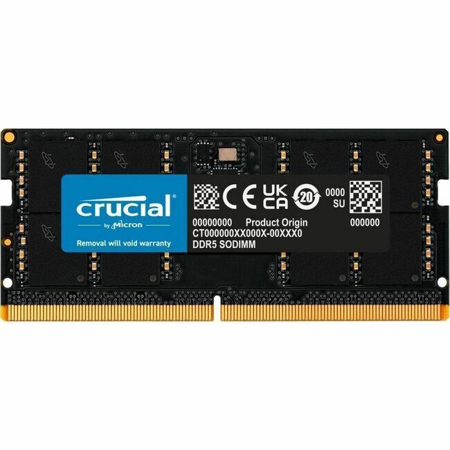 Crucial 32GB DDR5 SDRAM Memory Module CT32G56C46S5