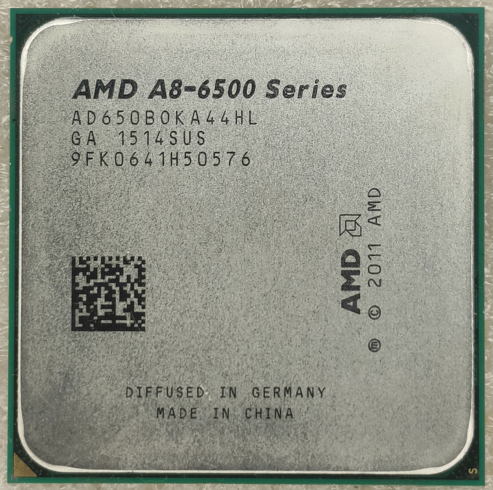 AMD A8-Series A8-6500B AD650BOKA44HL 3.5GHz Quad Core Socket FM2 Processor CPU