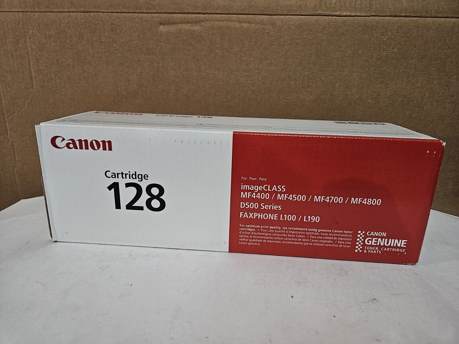 Canon 128 Toner Cartridge Black D500 SERIES. Factory Sealed