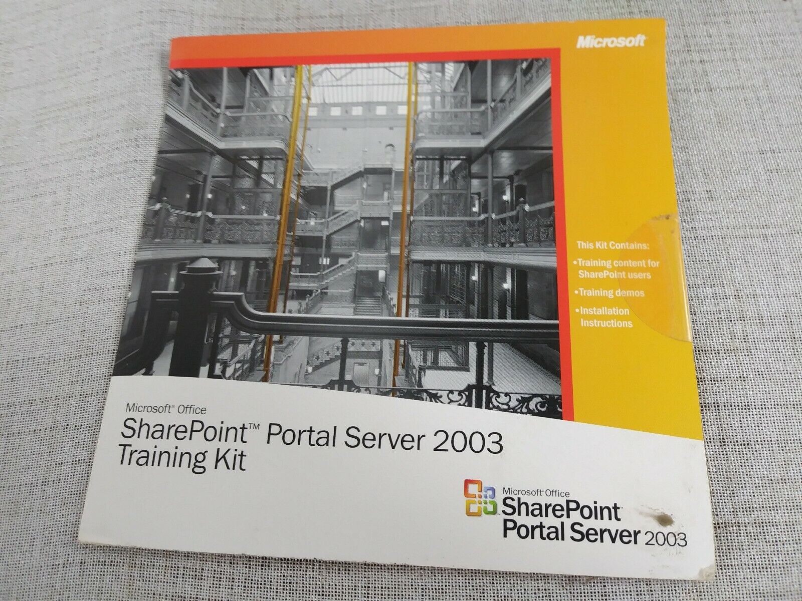 SharePoint portal server 2003 training kit Software