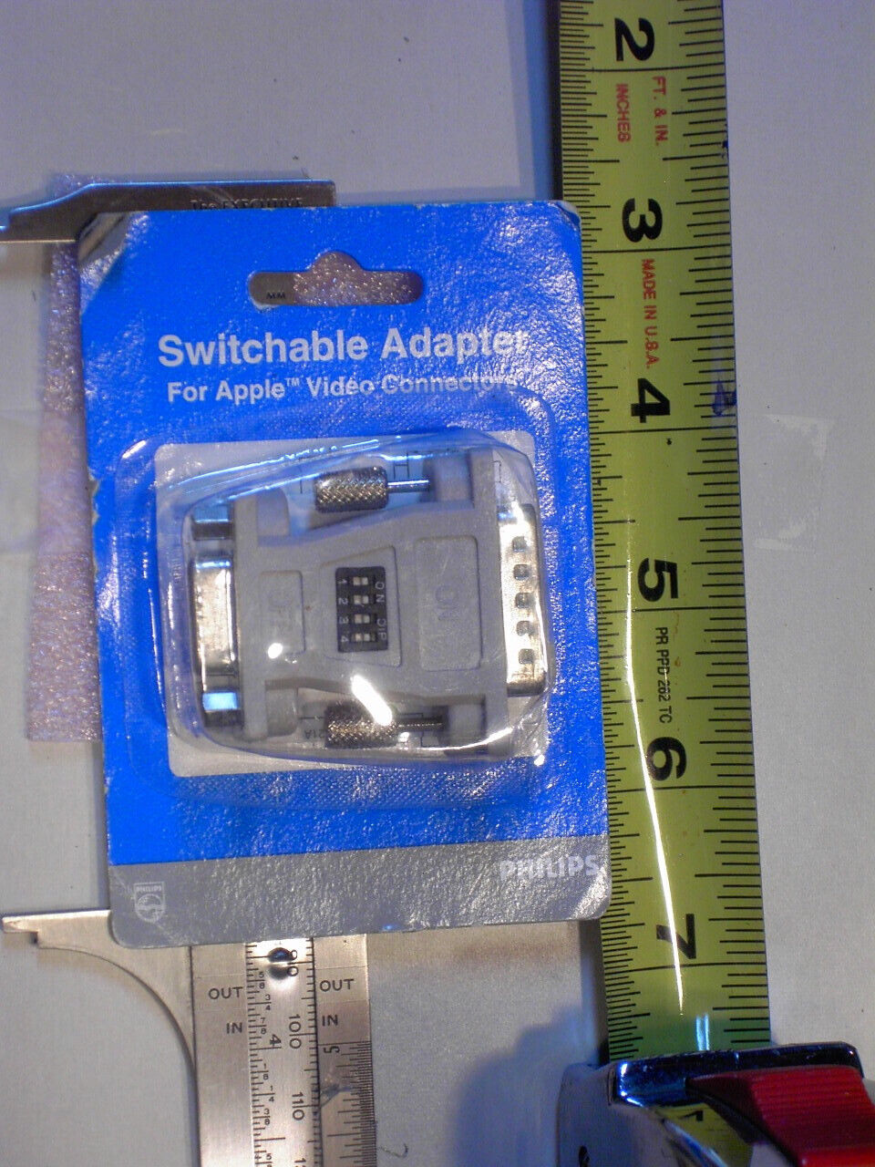 Philips Switchable ADAPTER APPLE VIDEO CONN. Vintage NOS