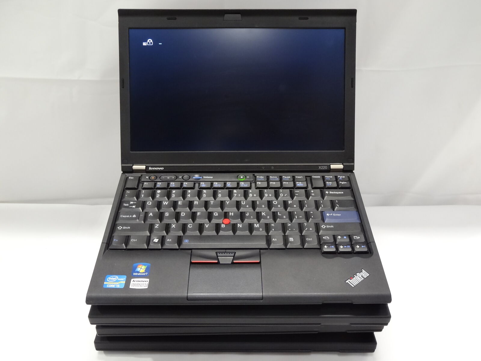 Lot of 4 Lenovo ThinkPad X220 2.70 GHz i7-2620M 4GB RAM NO HDD 12.5