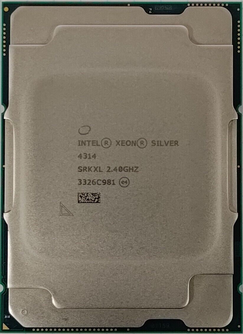 Intel Xeon Silver 4314 SRKXL 16-Core 32-Thread 2.40GHz 24MB Cache LGA4189- 135W
