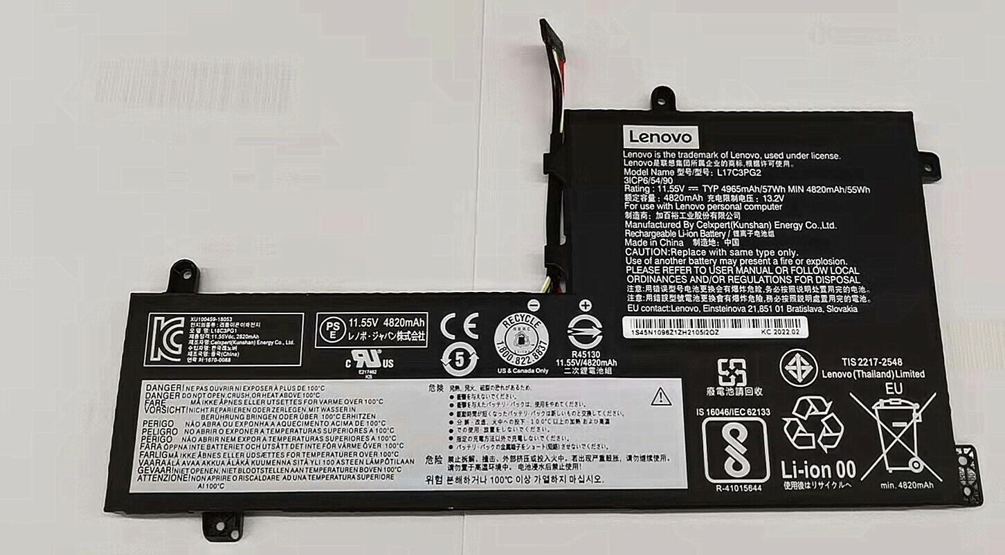 Genuine L17C3PG1  Battery For Lenovo Legion Y530 Y545 Y540 Legion Y7000P Series