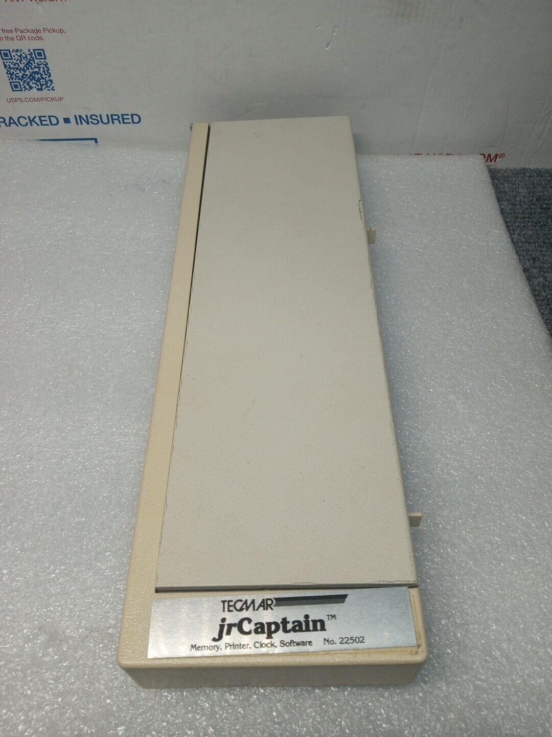 Vintage Tecmar Jr Captain NO.22502 Memory, Printer,Clock, Software... Untested.