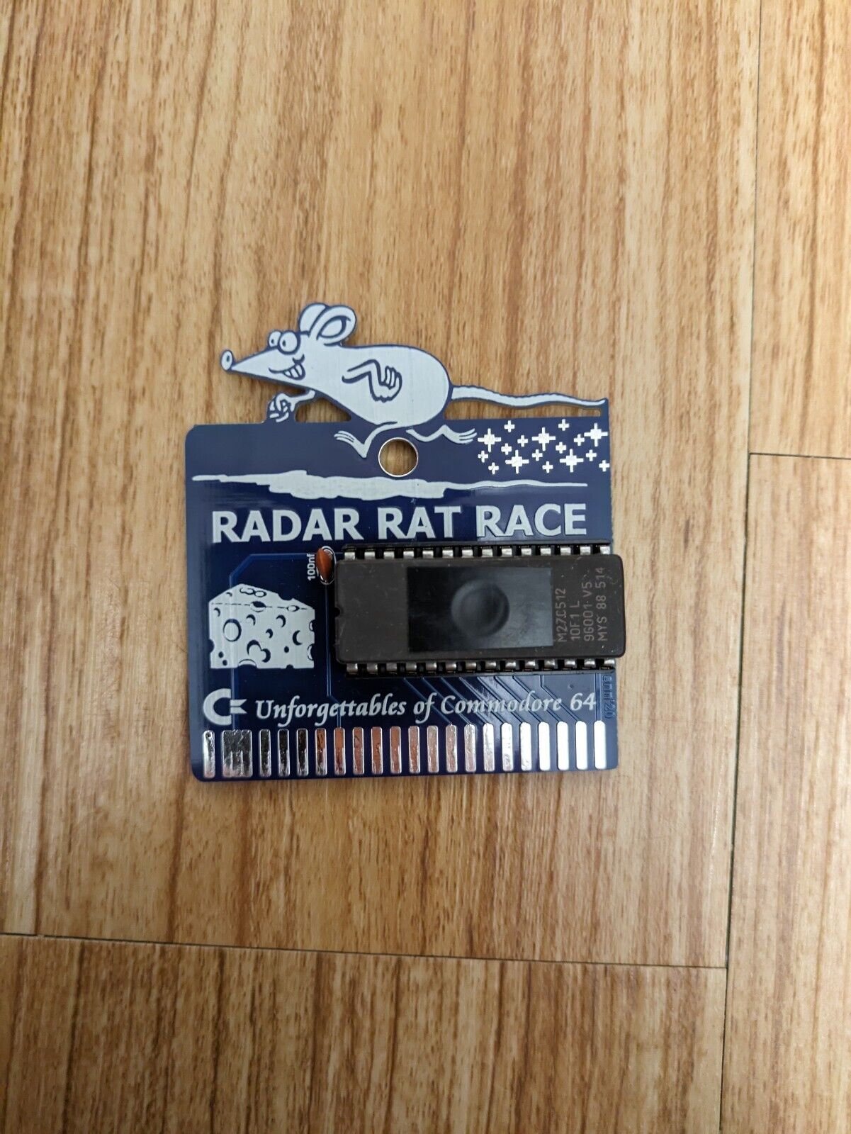Commodore 64. Radar Rat Race Homebrew Cartridge