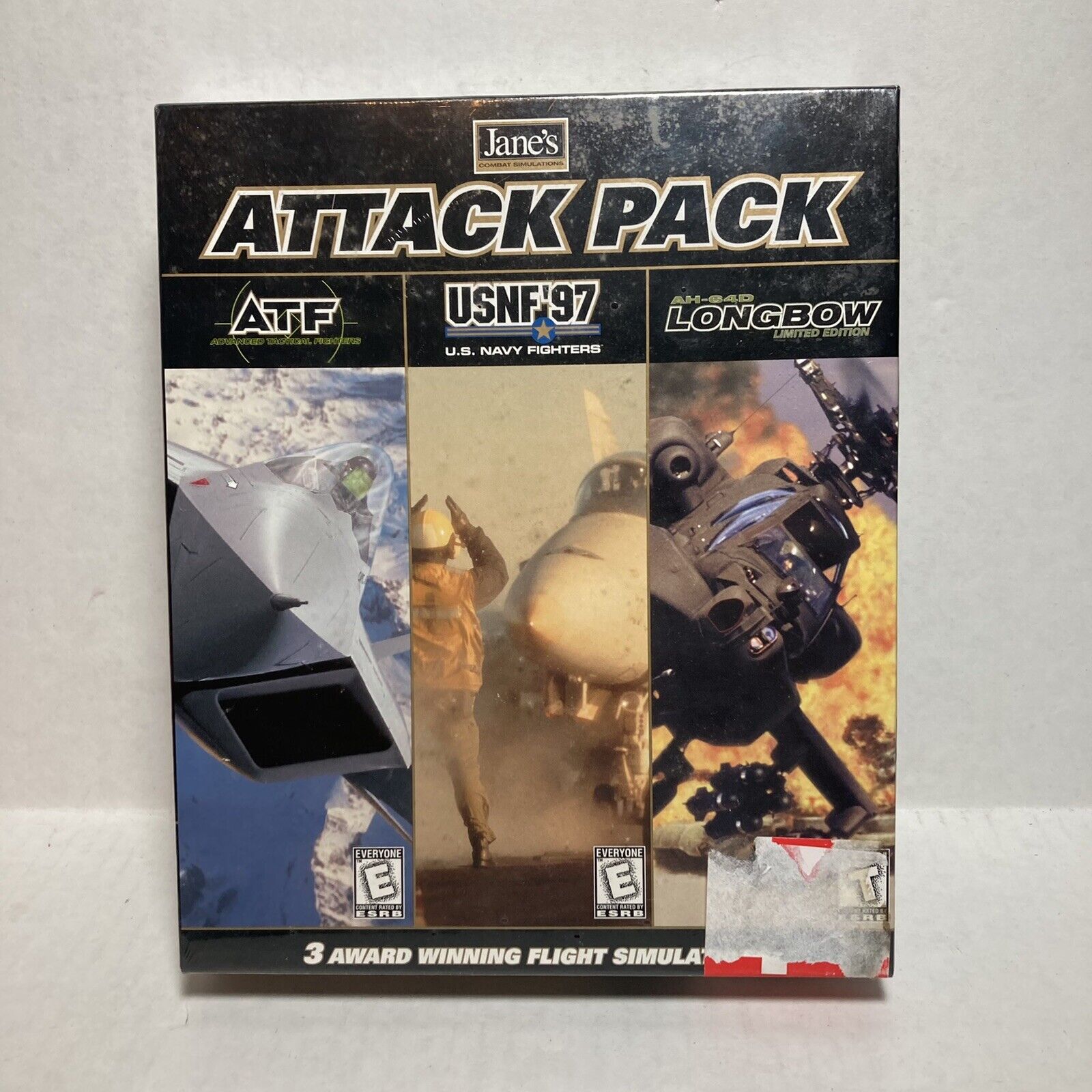 Jane\'s Attack Pack: ATF USNF\'97 and AH-64D Longbow Limited Edition PC Game 