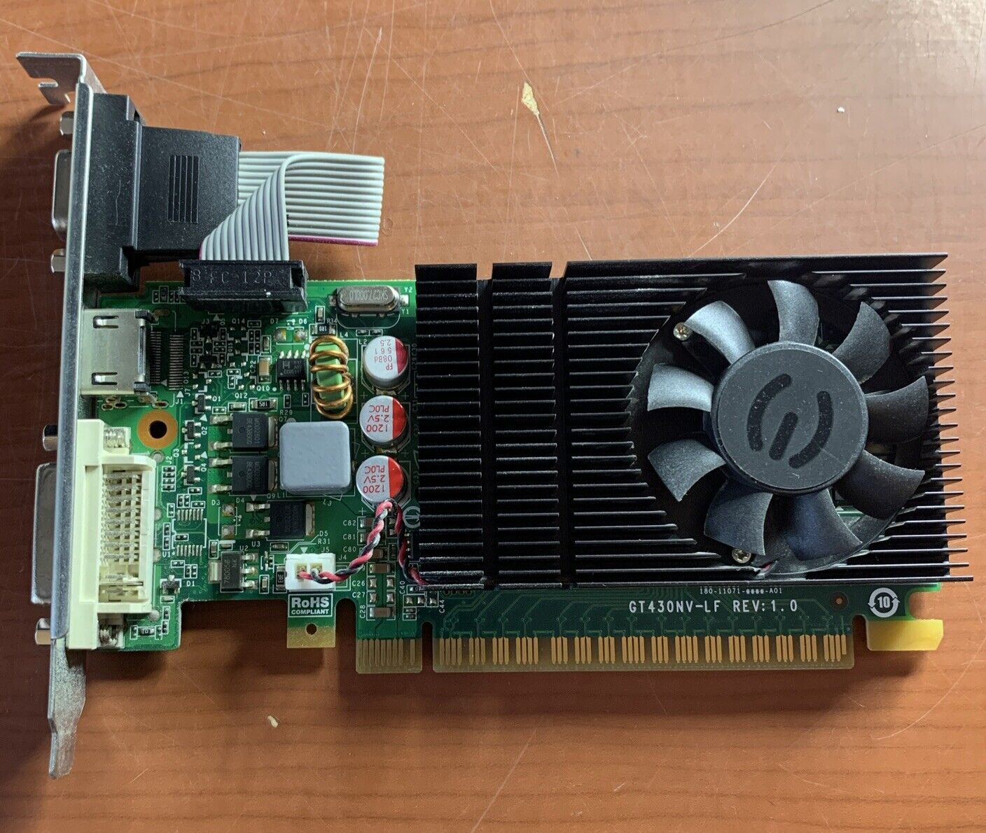 EVGA NVIDIA GeForce GT430 1GB DDR3 PCIe x16 Video Card HDMI | 01G-P3-1432-LR | ✅