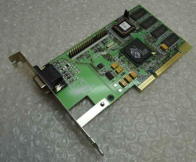 Genuine 4MB ATI 3D Rage Pro 109-49800-10 AGP Vintage Graphics Card