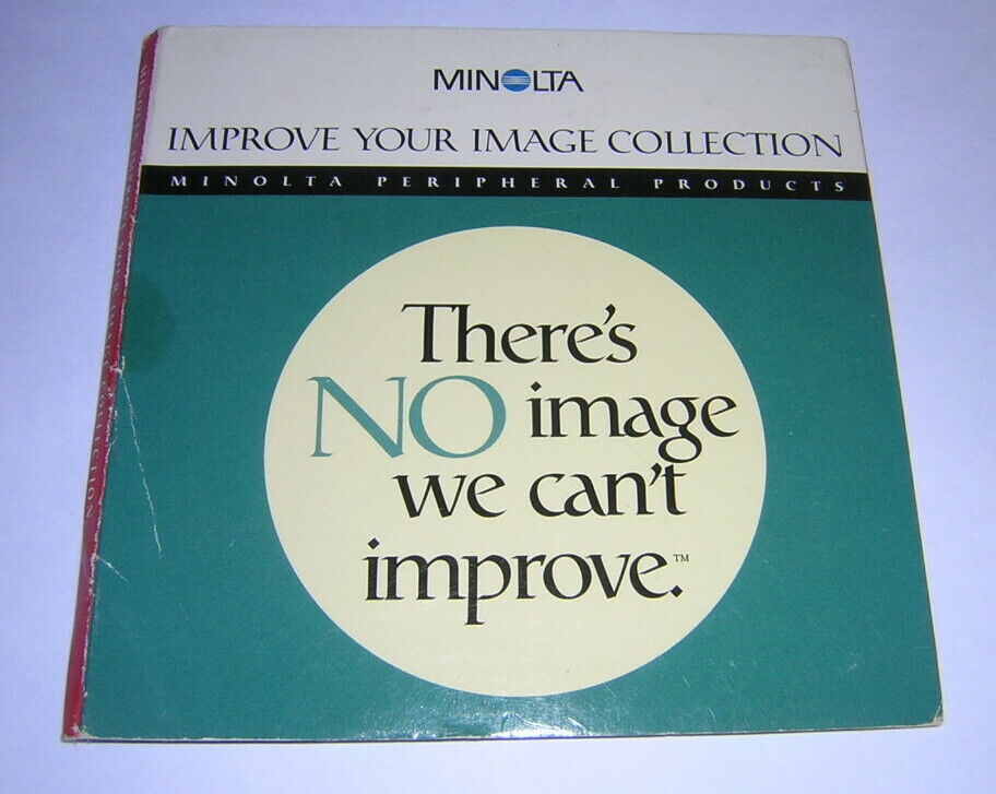 Vintage Minolta PageWorks Improve your Image Collection Windows PC CD-ROM (1997)