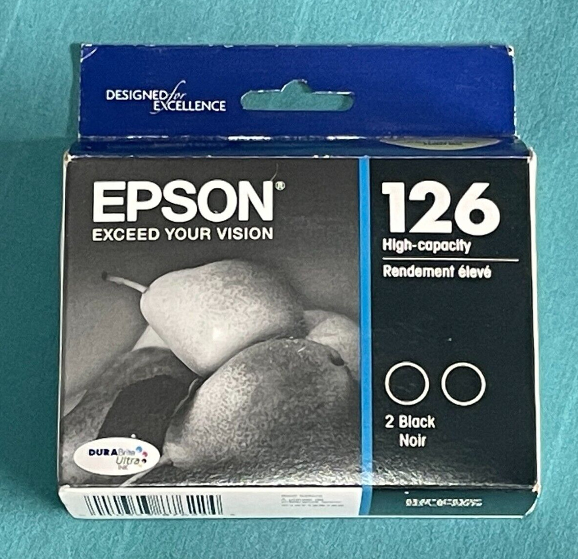 Epson 126 Black 2 Cartridges Included {NEW_UNOPENED} exp 05/2023