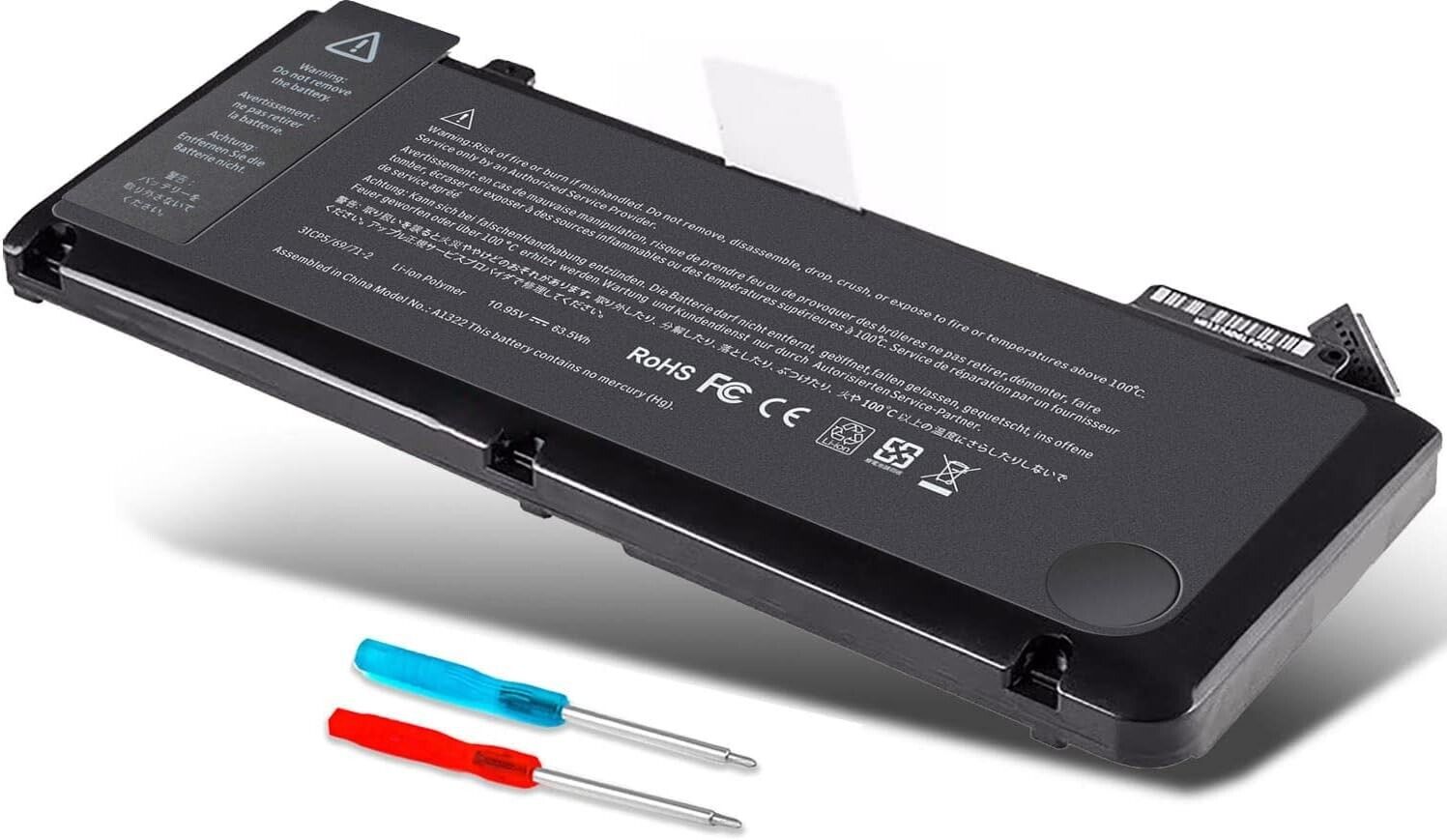 A1322 Battery for MacBook Pro 13 inch Mid 2012,Mid 2009,Mid 2010,Early 2011