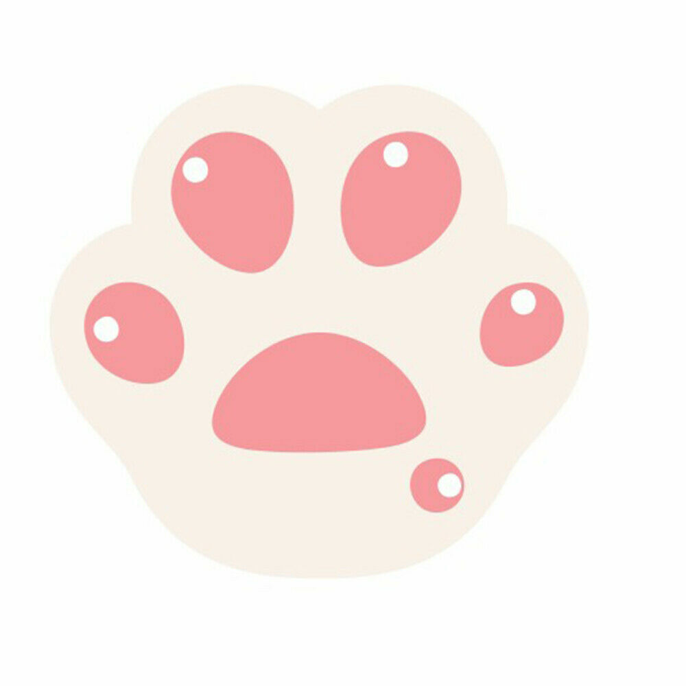 Mouse Pad Cat Paw Mat Non-slip Natural Rubber Computer Desk Gaming Cute Design