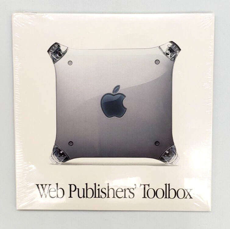 New Sealed Apple Macintosh April 2001 Web Publisher's Toolbox Demos Trials