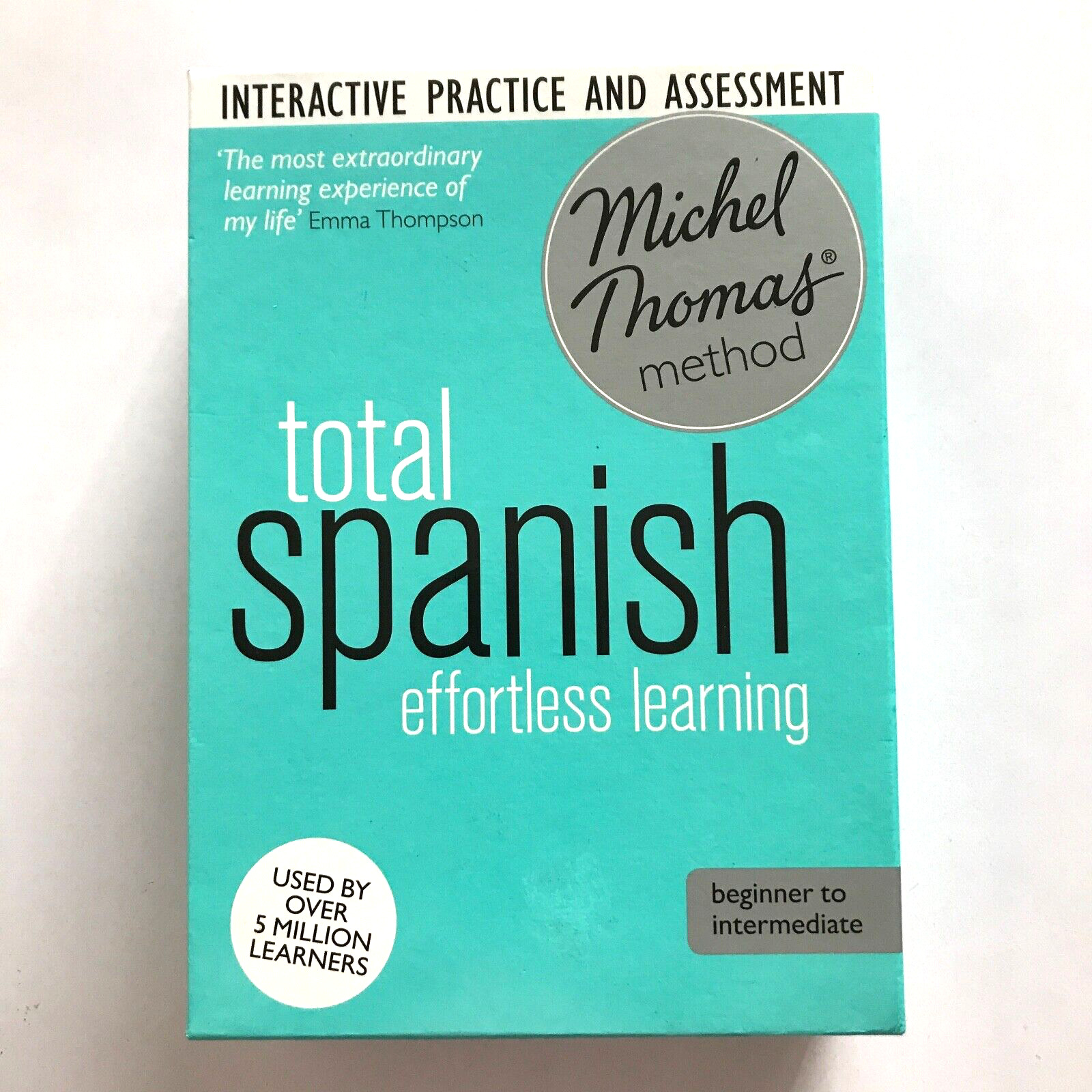 Spanish Effortless Learning Beginner To Intermediate M. Thomas Method CD/CD-ROM