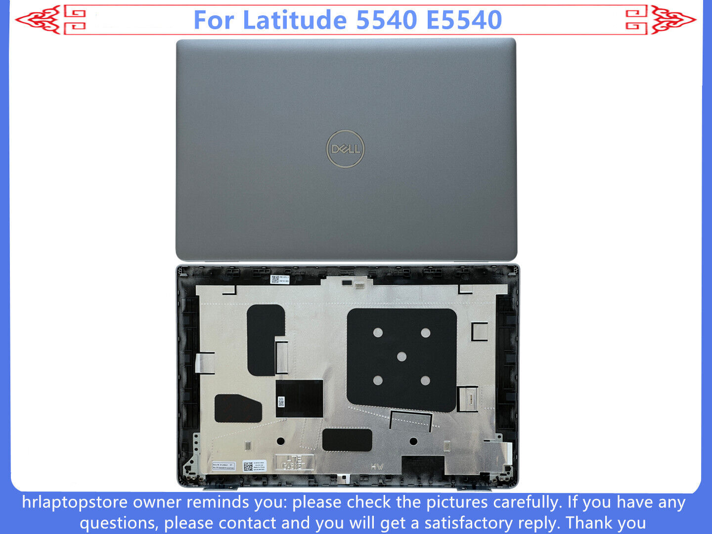 New LCD Back Cover / Bottom For Dell Latitude 5540 E5540 Precision 3580 M3580