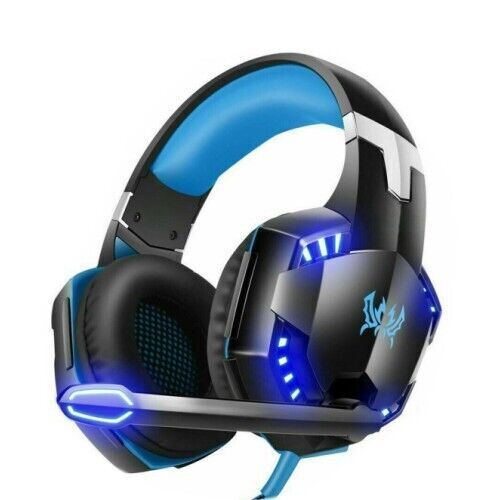 Professional Wired Gaming Headset LED Headphones with Mic Earphones For Computer