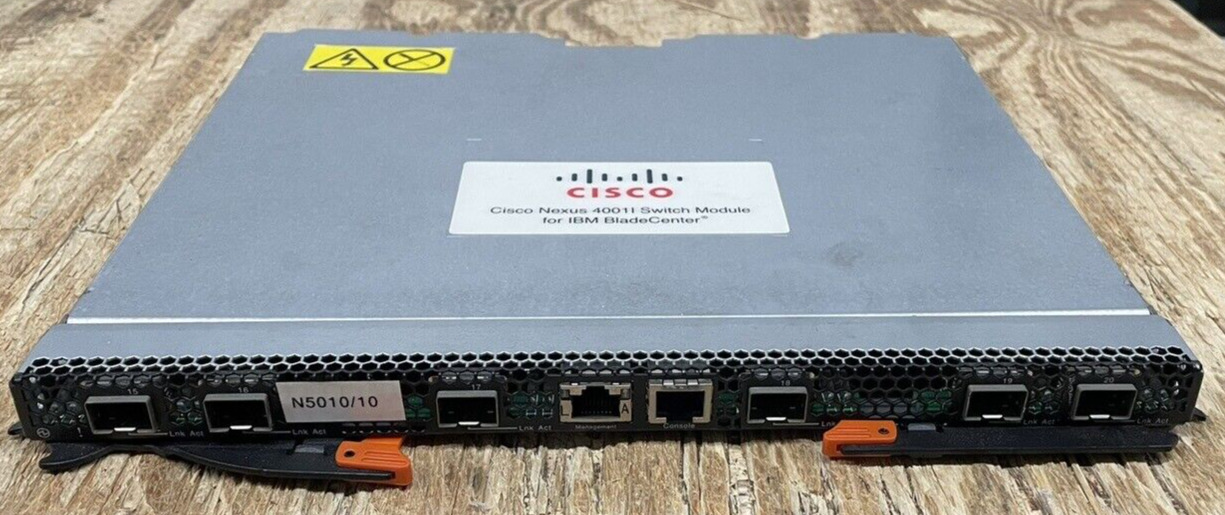 46M6074, 46M6072,N4K-4001I-XPX, Cisco Nexus 4001I Switch Module IBM BladeCenter