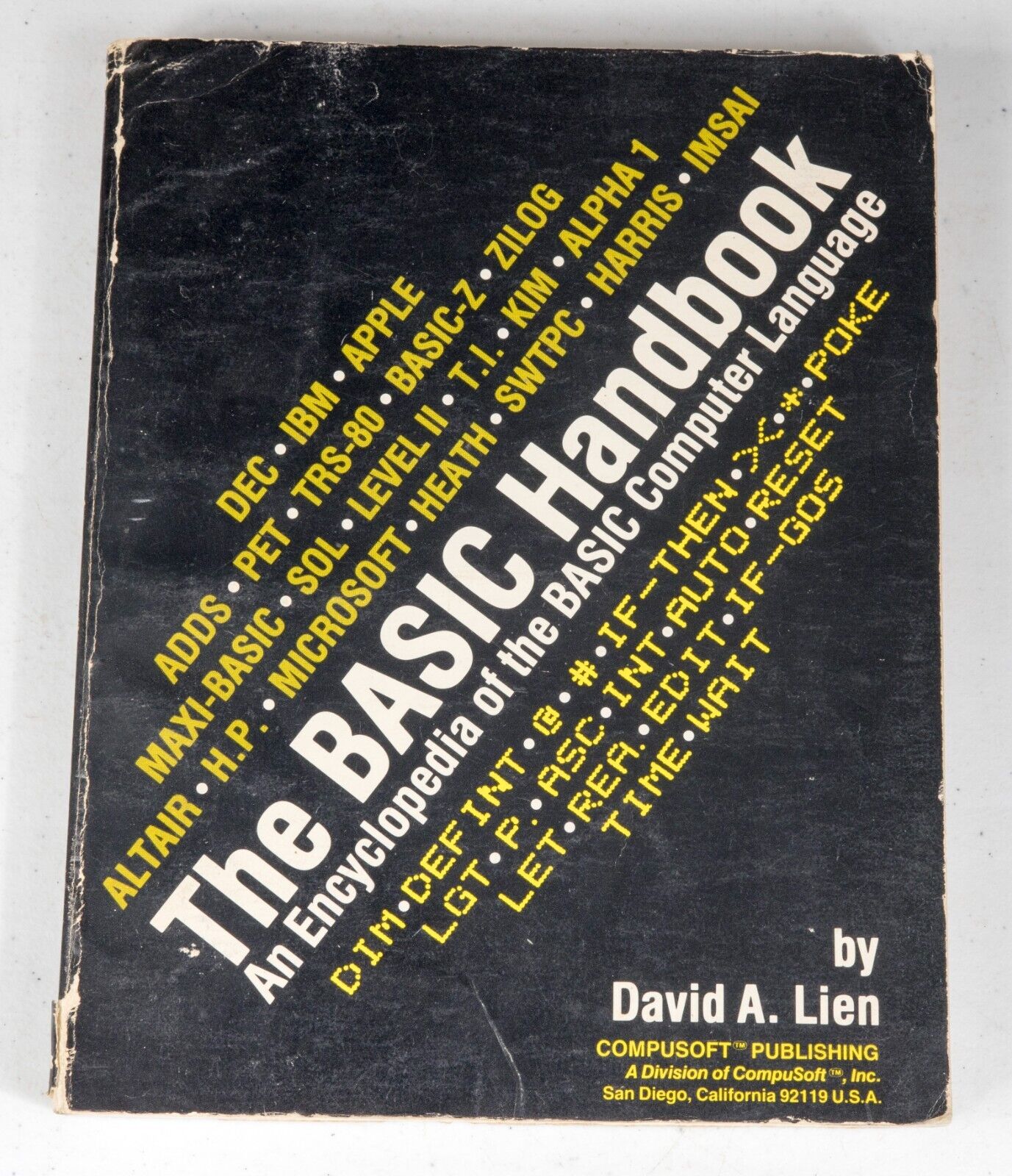 Vintage The BASIC Handbook Encyclopedia of the BASIC language 1979 ST534B4