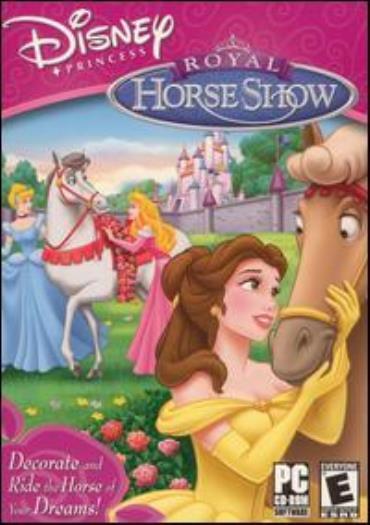 Disney Princess Royal Horse Show PC MAC CD ride animal, customize animal game