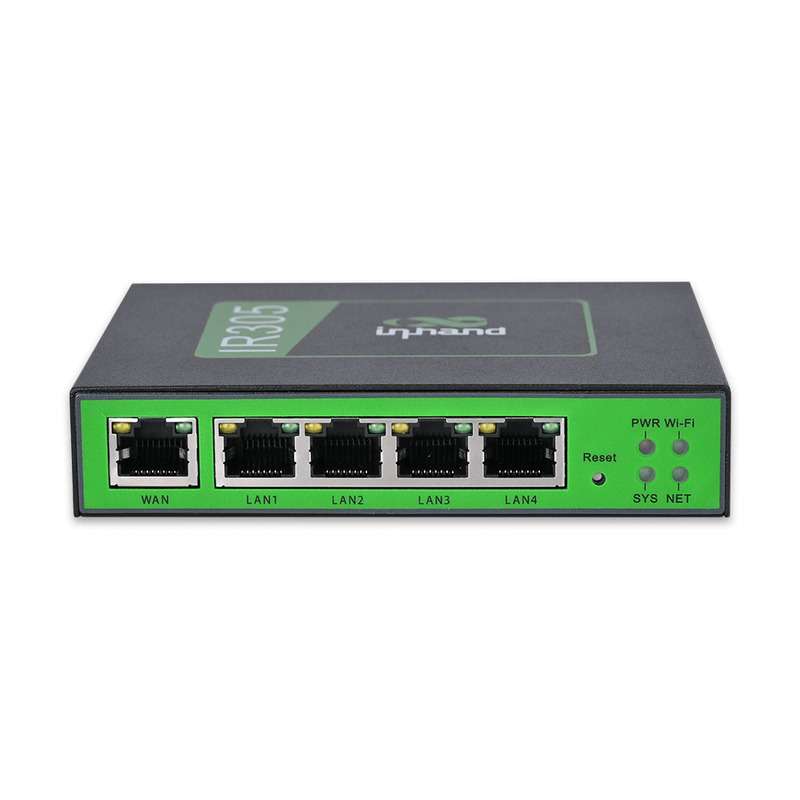 InHand IR305 5 Ethernet port Industrial LTE 4G Router Wi-Fi Dual Sim Slot Unlock