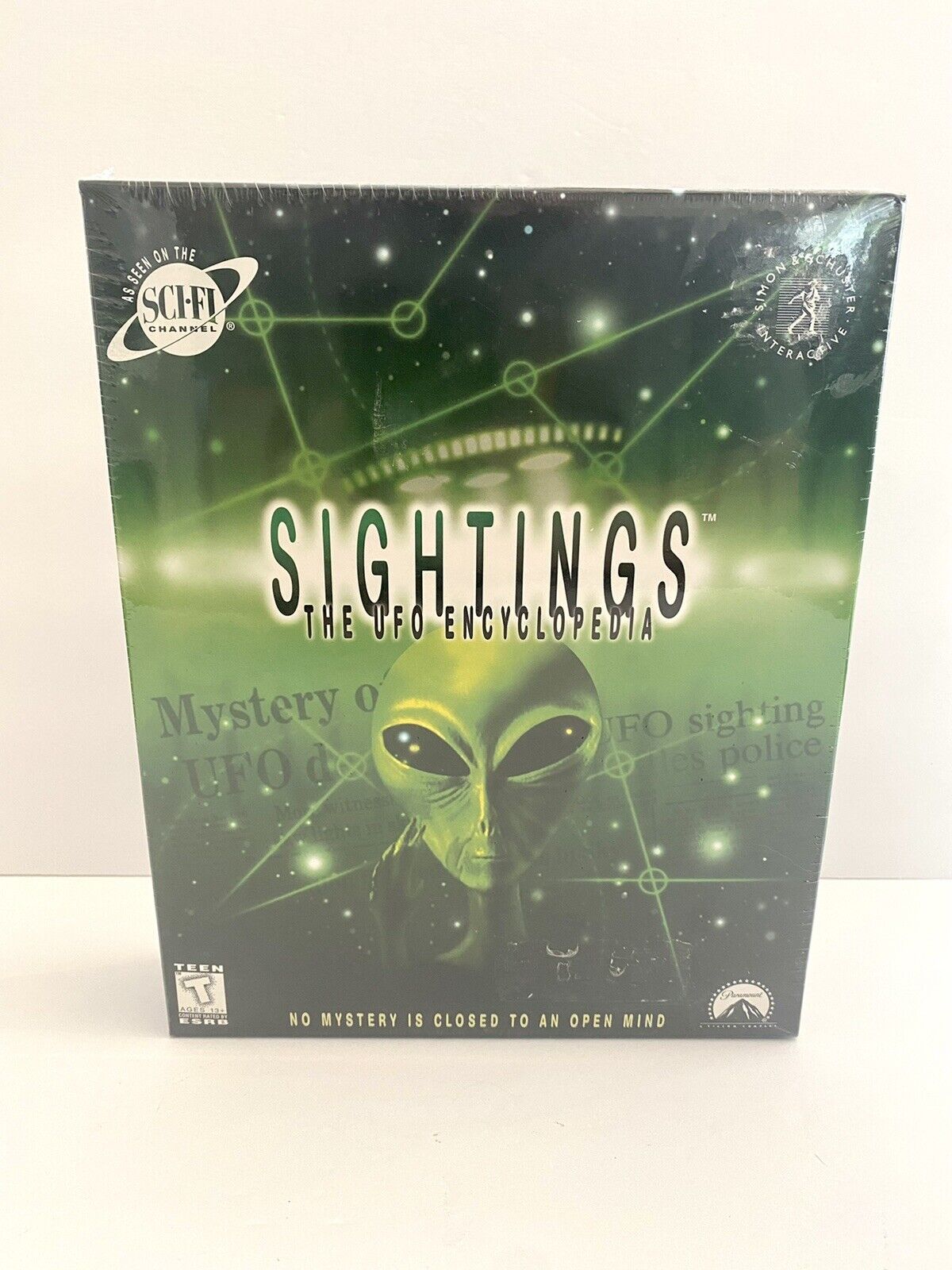 Sightings The UFO Encyclopedia PC Vintage Software CD New Sealed