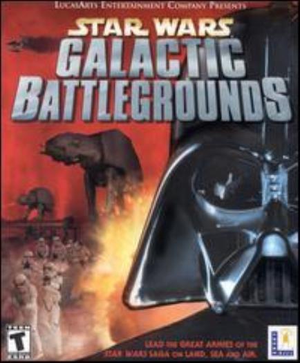 Star Wars Galactic Battlegrounds PC CD sci-fi movie rebel Wookies strategy game