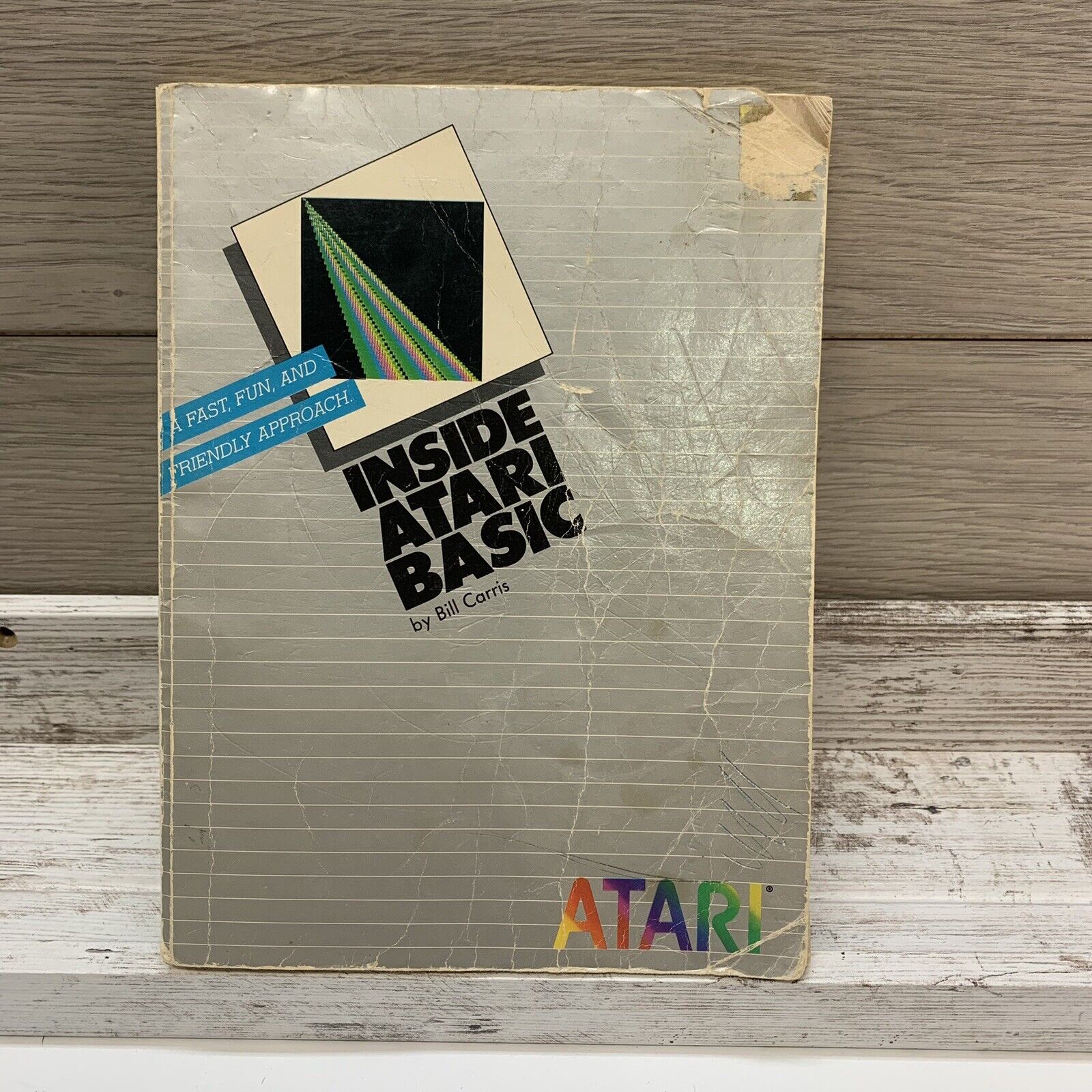 Inside ATARI Basic 1983 Vintage Manual Bill Carris 