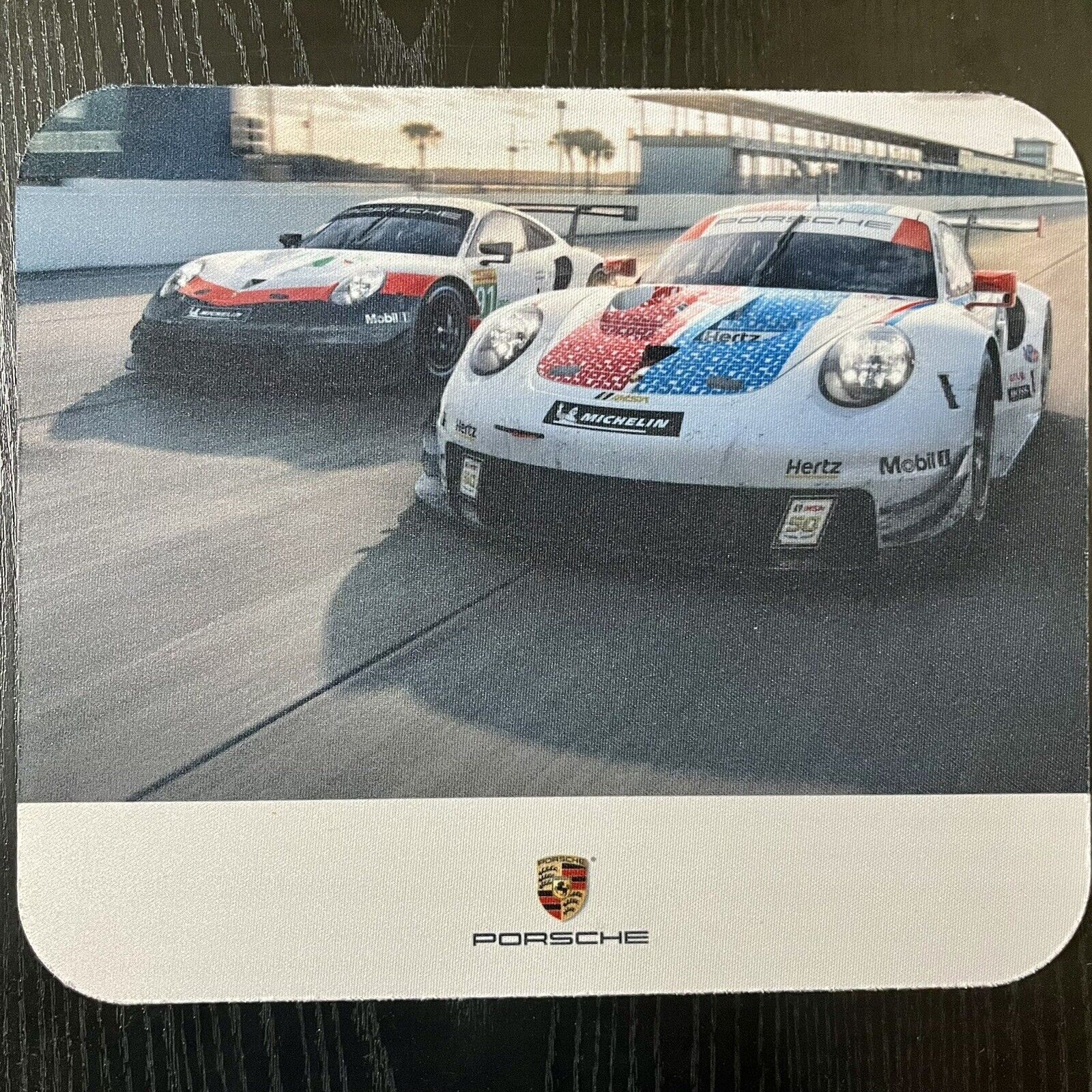 RARE Genuine Porsche Dealer Merchandise Computer Mouse Pad 911 RSR Race Car Gift