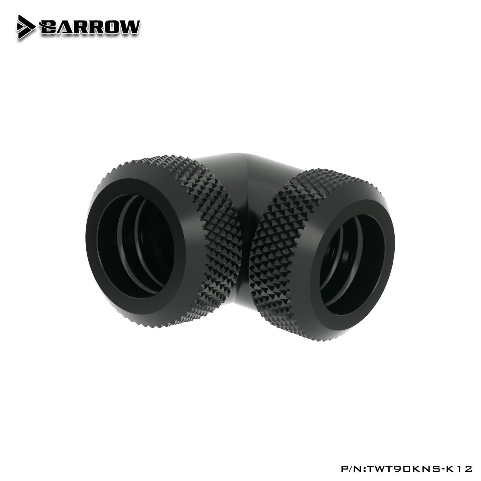 Barrow 90 Degree Angle Dual Compression Fitting For 12mm Rigid Tube TWT90KNS-K12