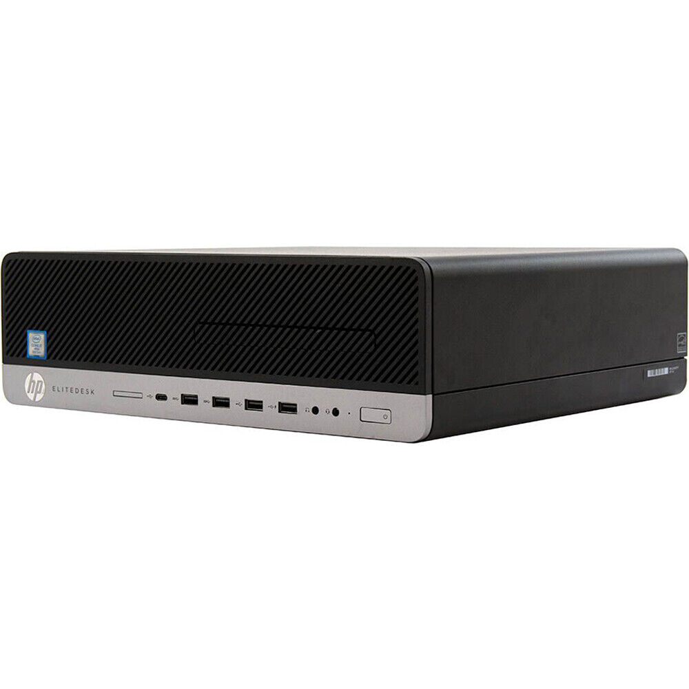 HP Desktop Computer PC SFF 8GB RAM 120GB SSD Windows 11 Wi-Fi DVD/RW