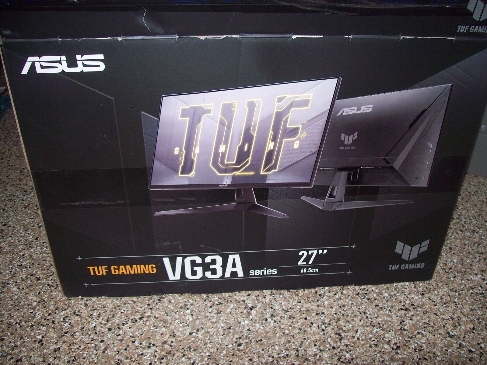 ASUS TUF Gaming 27” 1440P HDR Monitor (VG27AQ3A) 180Hz, New open, 