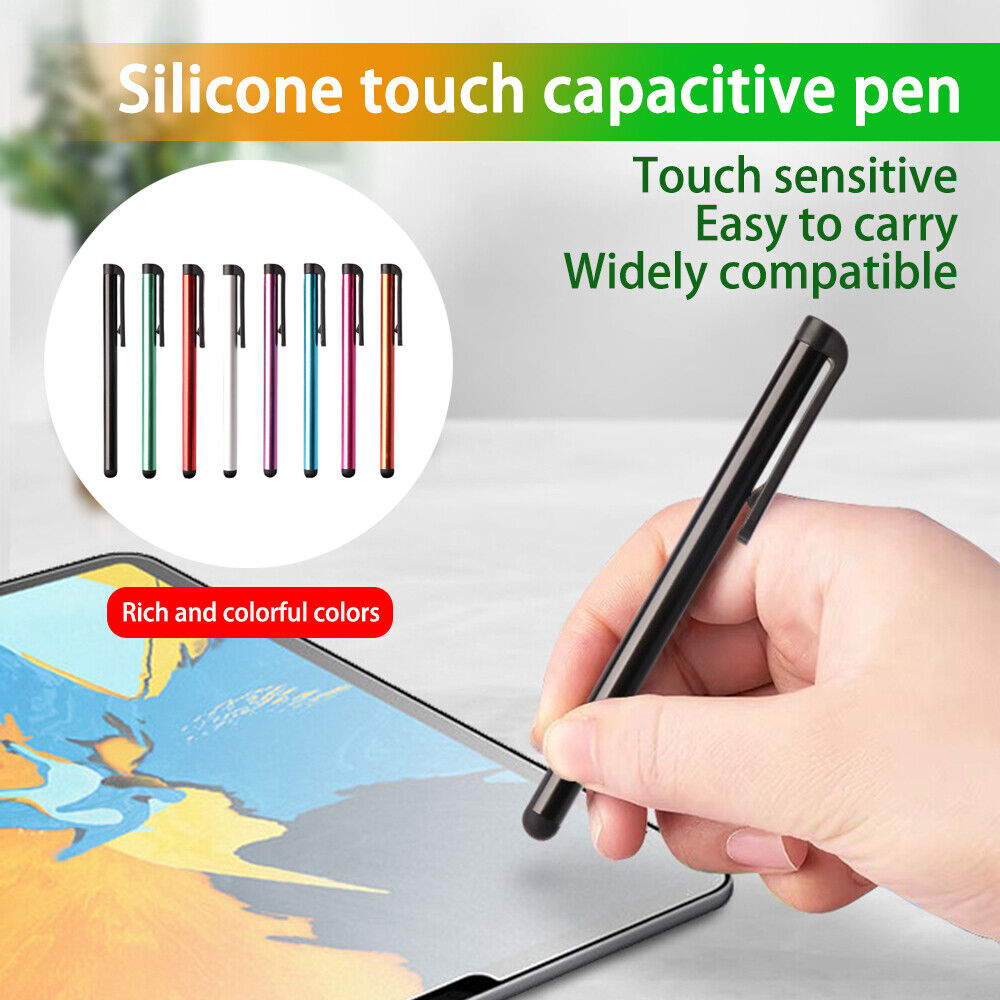 Capacitive Touch Screen Stylus Pen For iPad Air Mini iPhone Samsung Tablet lot